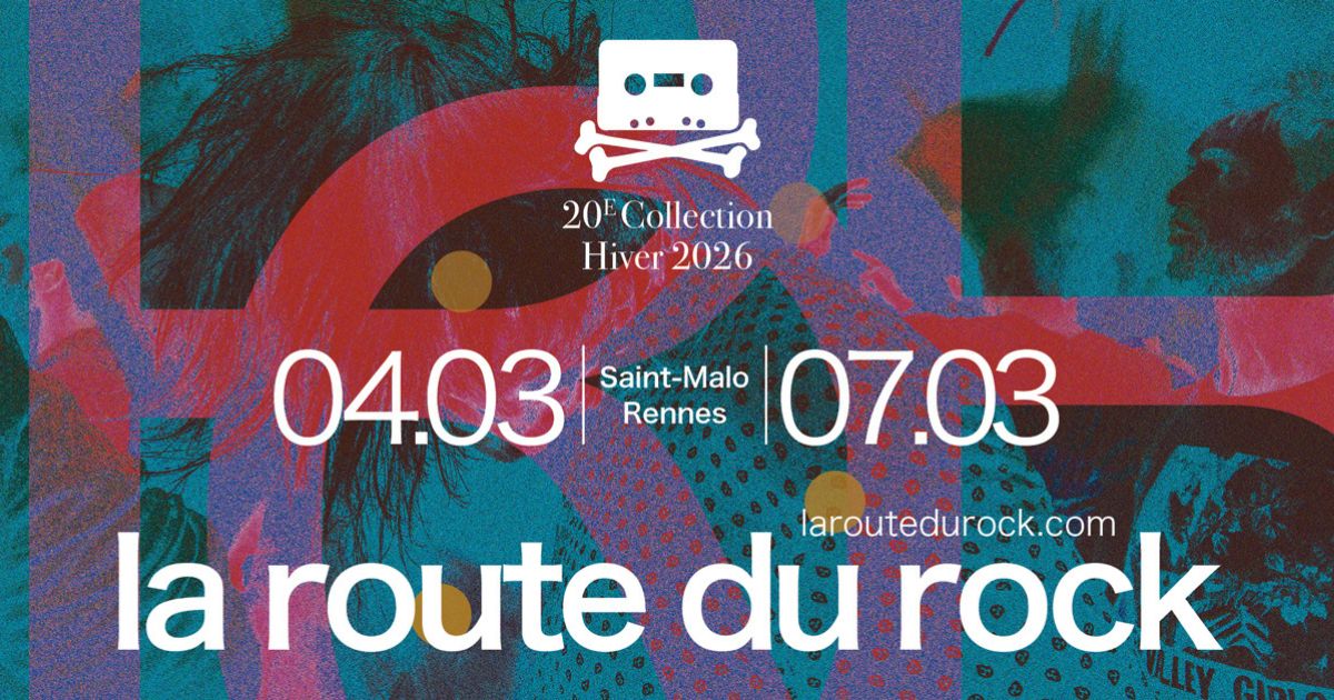 La Route du Rock Hiver, 4 au 7 mars 2026, St-Malo & Rennes (35)
