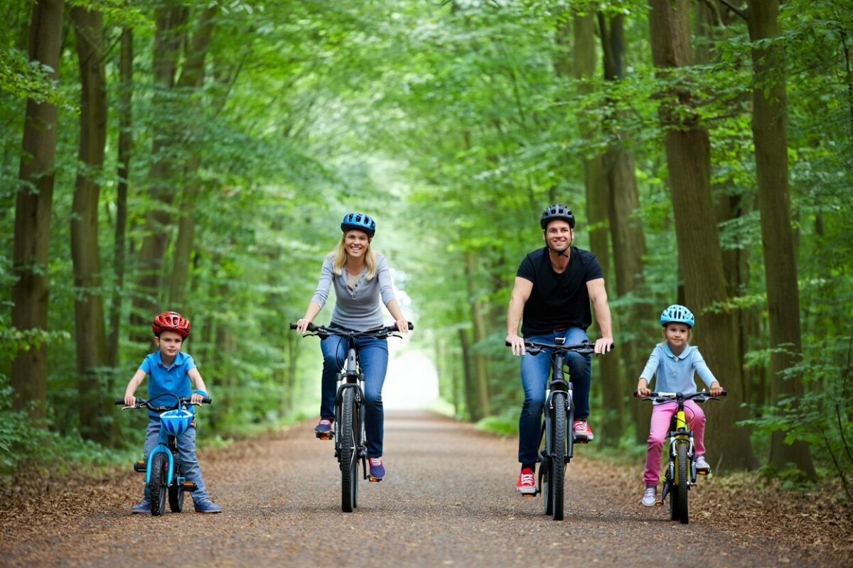 vélo en famille bretagne