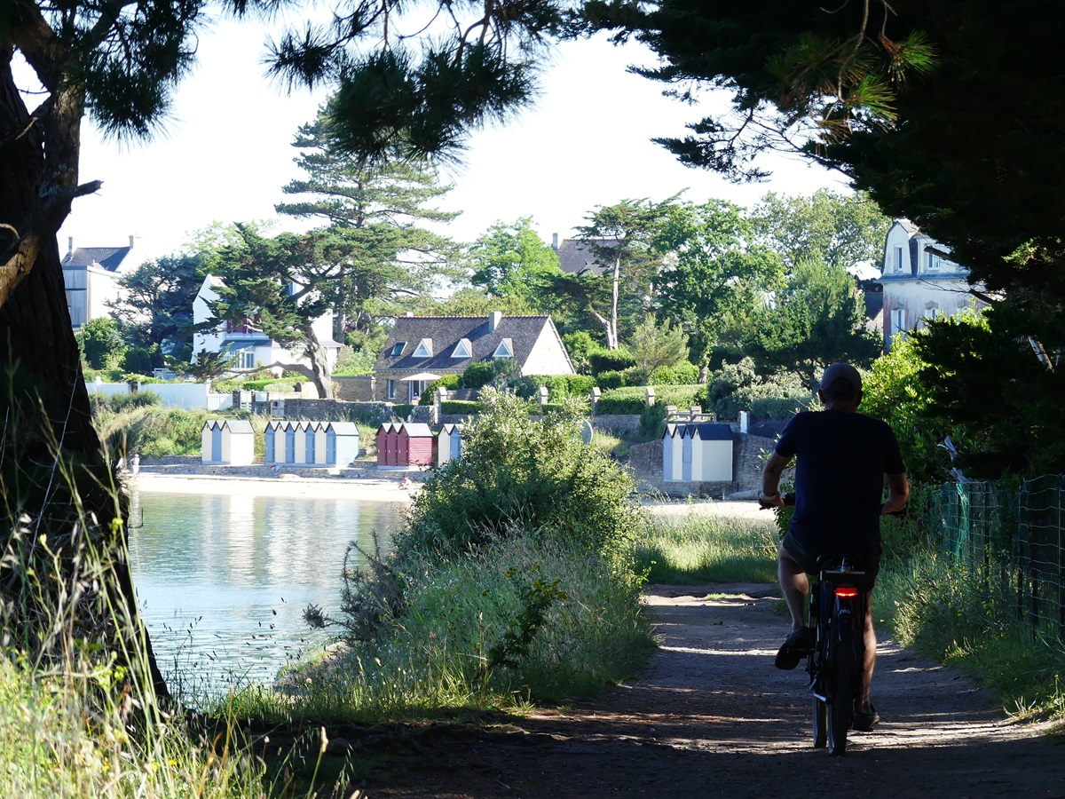 Île aux Moines à vélo